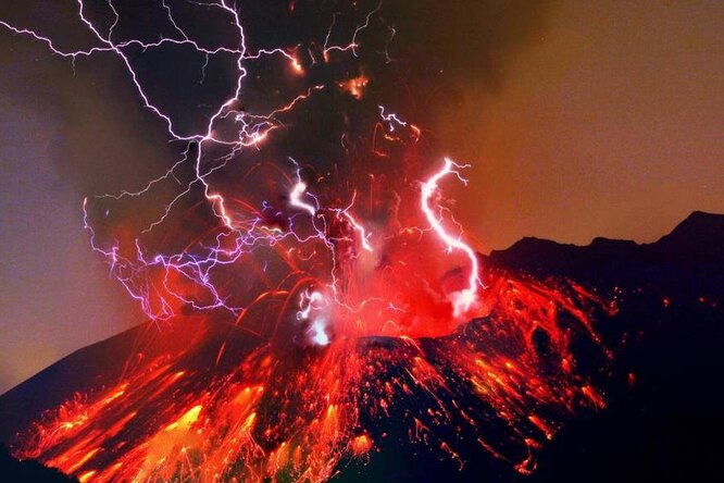 Каким было сильнейшее извержение вулкана в истории Земли?