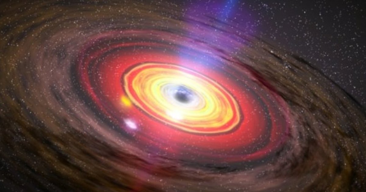 Черные дыры извергают потоки вещества со сверхсветовой скоростью