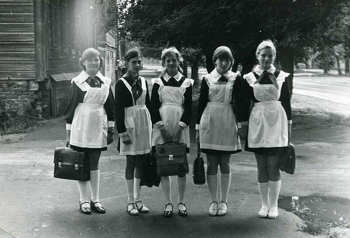 школьные фото 80 х годов