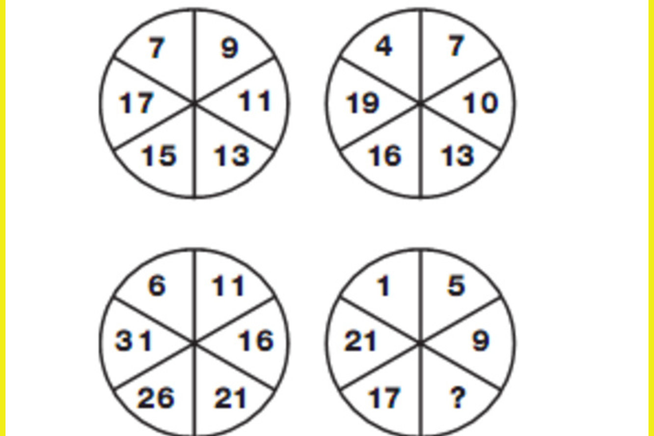 Тест ответ кружок. Тестирование на математические способности. Каким числом следует заменить знак вопроса?. IQ Test головоломка. Number Puzzle.