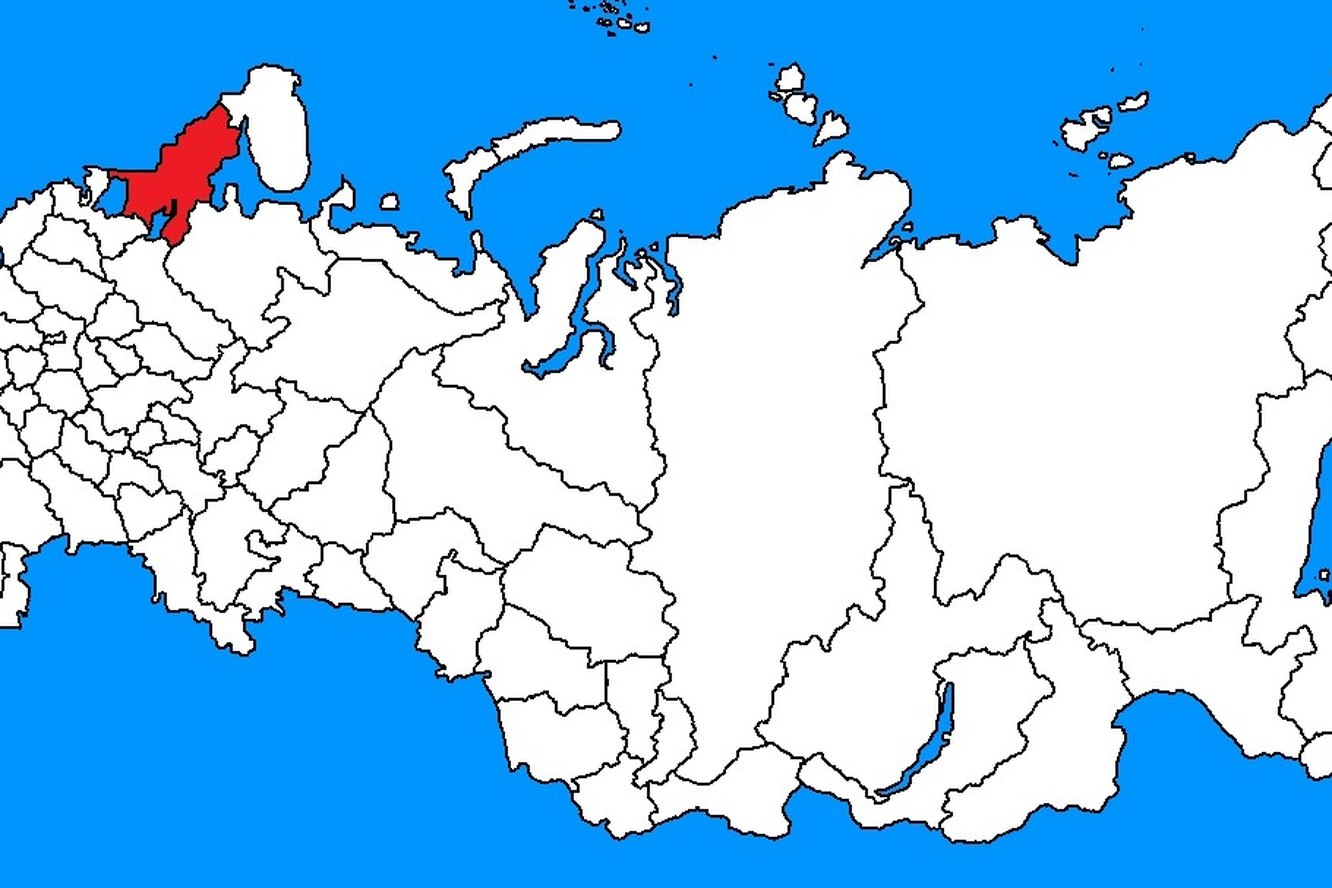 Вопрос для истинного патриота России: слабо с первой попытки назвать регион, выделенный на контурной карте?