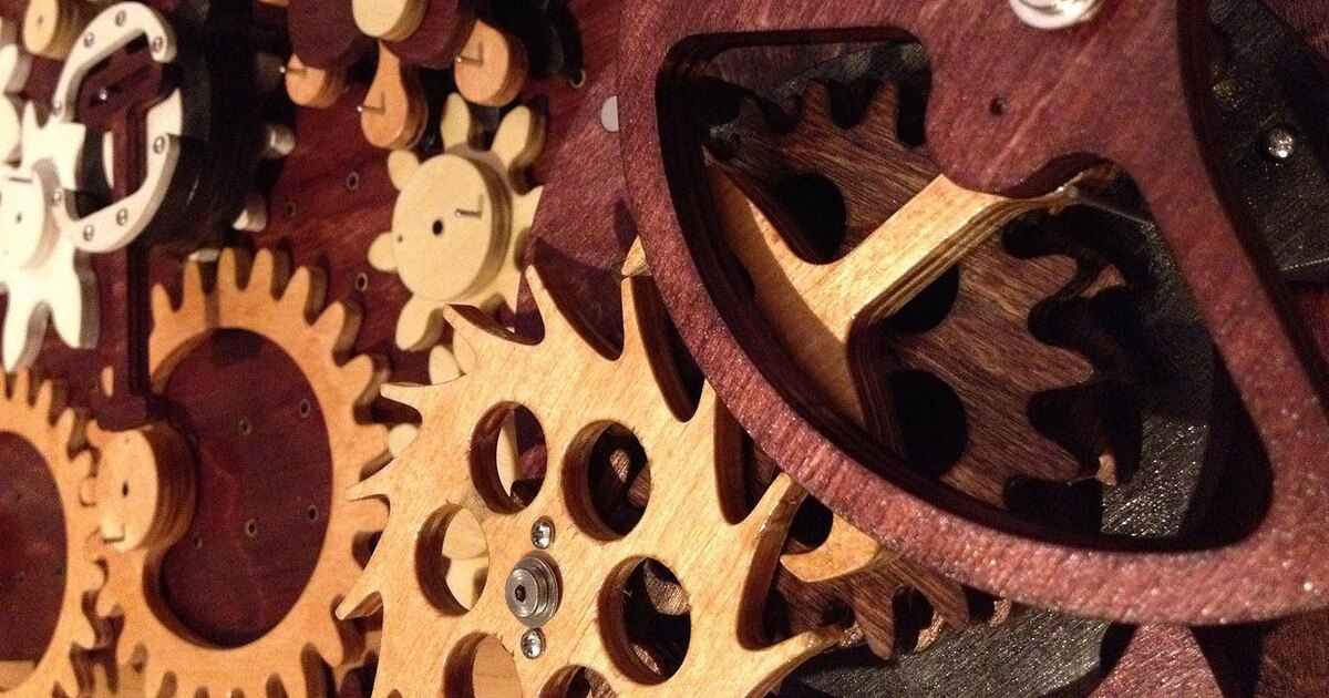 Умное дерево: фантастические деревянные механизмы Дерека Хаггера