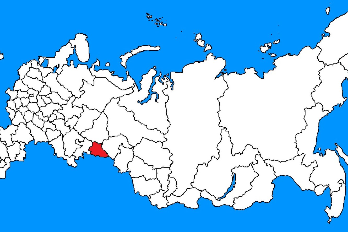 Задачка для настоящего патриота России: сможете ли вы с первой попытки назвать регион страны, выделенный на карте?
