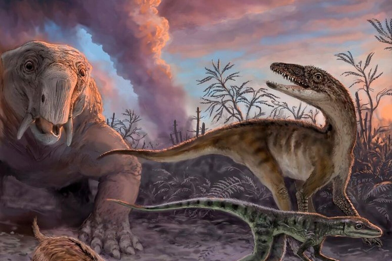 Изменение климата сделало динозавров хозяевами Земли