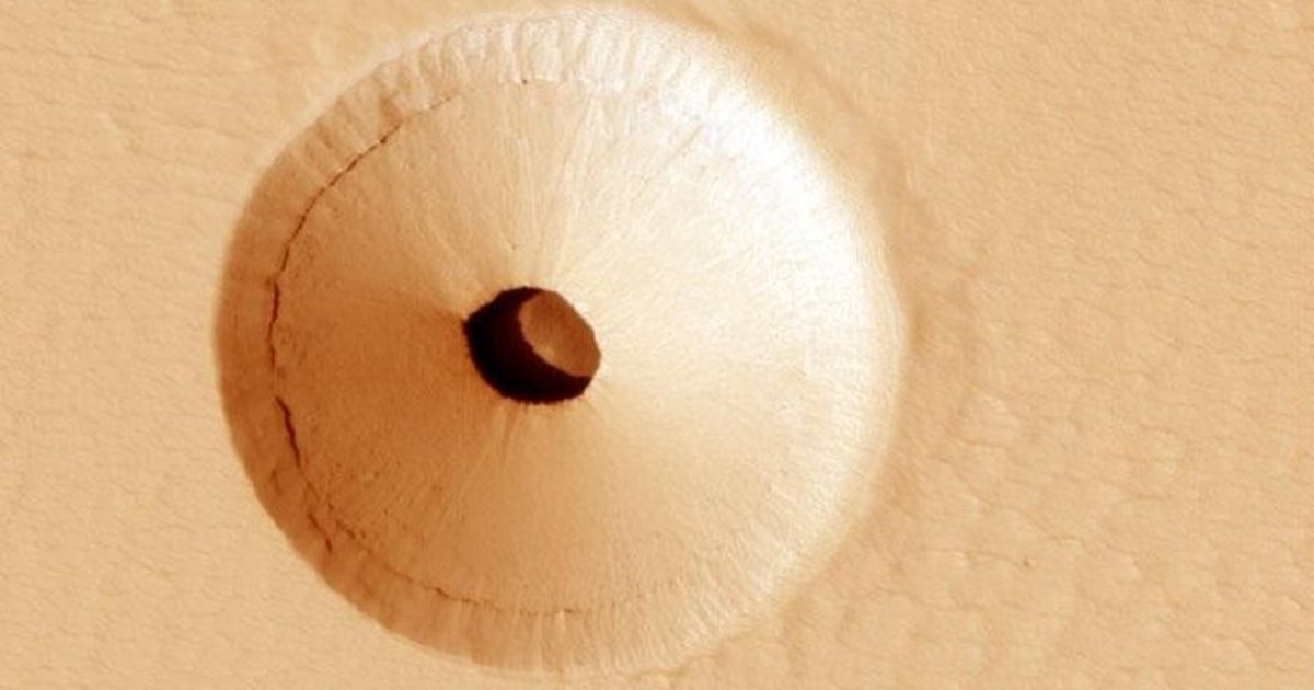 Эти странные дыры на Марсе могут стать спасением для всего человечества